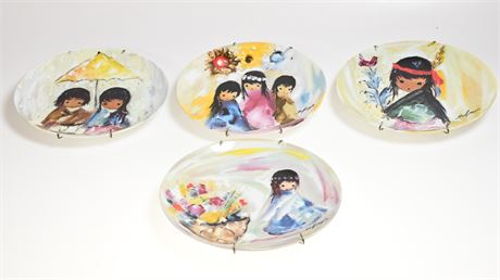 DeGrazia's Children of the Sun Plates