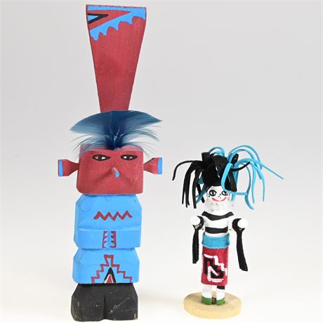 Pair of Kachinas