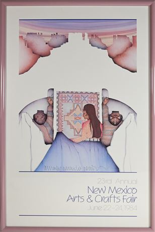 1984 Amado Pena Framed Print