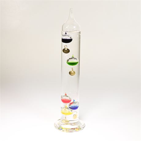 13" Glass Galileo Thermometer