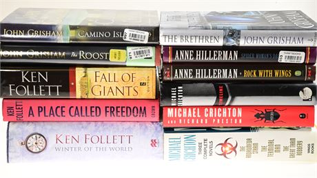 John Grisham, Ken Follett, and More