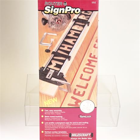 Milescraft Router Sign Pro