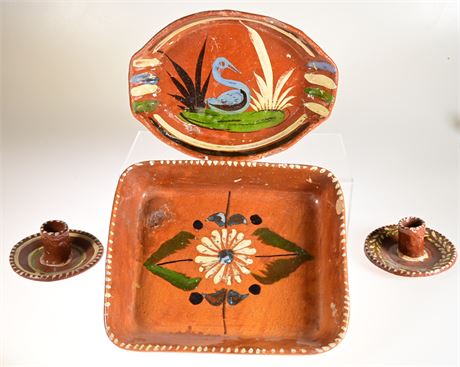 VIntage Mexican Redware