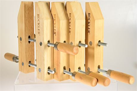 (4) 10" Rockler Wood Vises