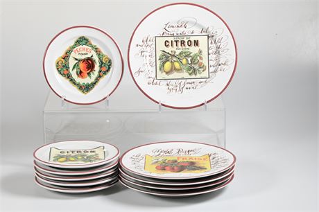 William Sonoma Bistro Plates