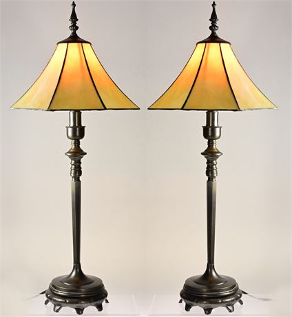 Contemporary Stained Glass Lamps