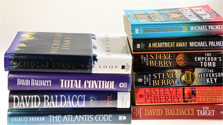 David Baldacci, Steve Berry, Michael Palmer, and More