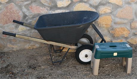 Aluminum Frame Wheelbarrow