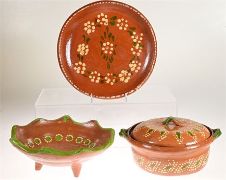 Mexican Redware Pottery