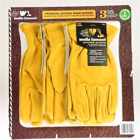 Leather Work Gloves