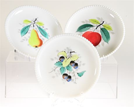 Westmoreland Painted Plates