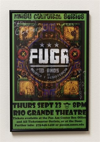 Rio Grande Theater Framed Playbill