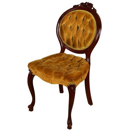 Antique Carved Side Chair