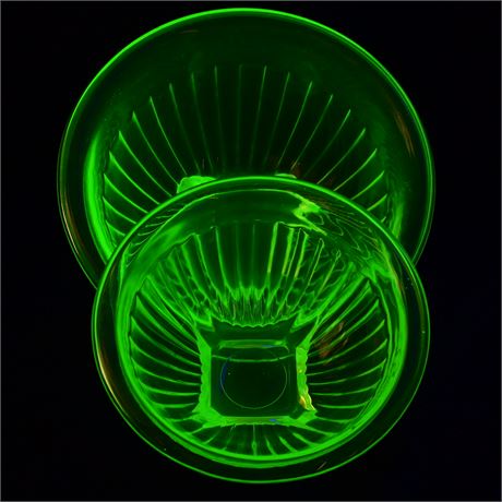 Vaseline Glass Bowls