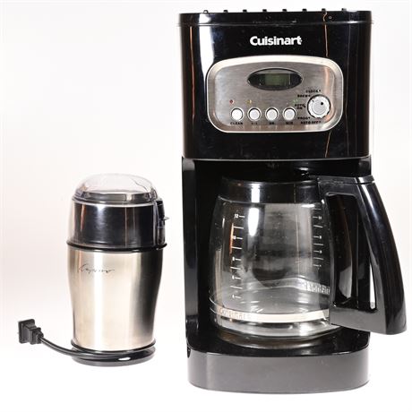 Cuisinart Coffee Maker and Capresso Coffee Mill