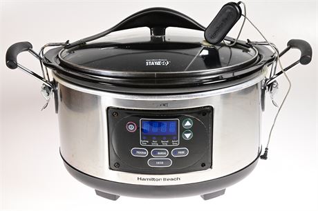 Hamilton Beach Stainless Steel Slow Cooker