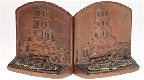 Pair of Judd George Washington Bookends