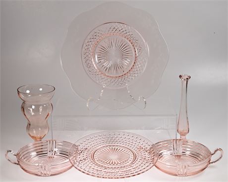 Pink Depression Glass