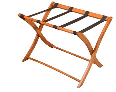 Wood Luggage Rack