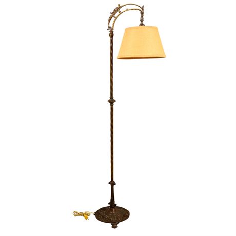 Antique Brass Floor Lamp