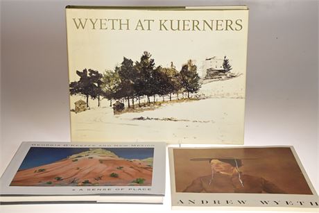 Andrew Wyeth and Georgia O'Keefe Books