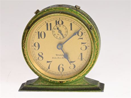 Vintage Baby Ben Alarm Clock