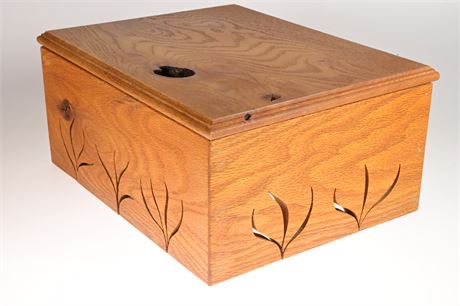 Asian Crafted Wood Box