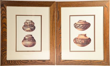 Pair of Pottery Prints