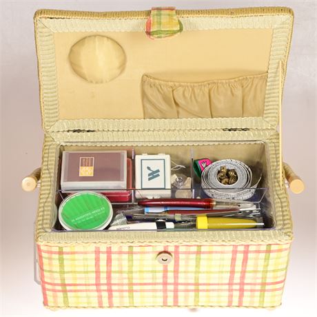 Vintage Sewing Kit +