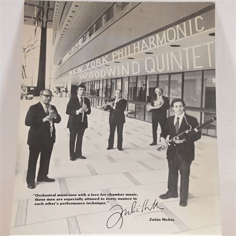 New York Philharmonic Woodwind Quintet Posters