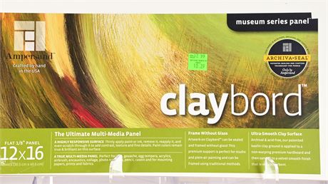 Claybord Canvases