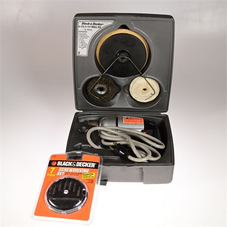 Black & Decker 3/8" Drill Kit