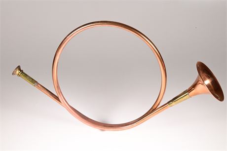Copper Hunting Horn