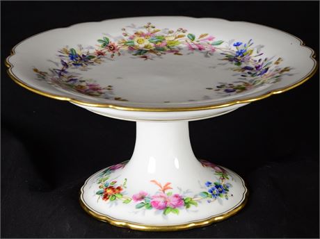 Paris Porcelain Le Rosey XI Rue de La Paix Compote