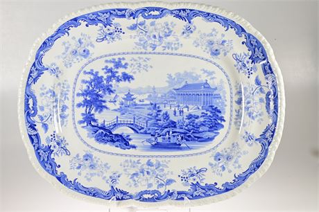 "Chinese Marine" Transferware Serving Plates