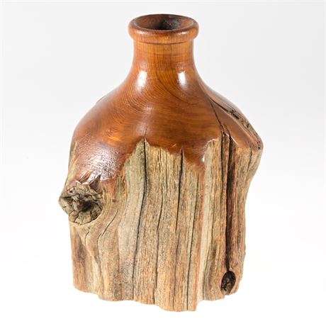 Live Edge Artisan Vase