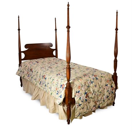 Antique Twin 4 Poster Bed